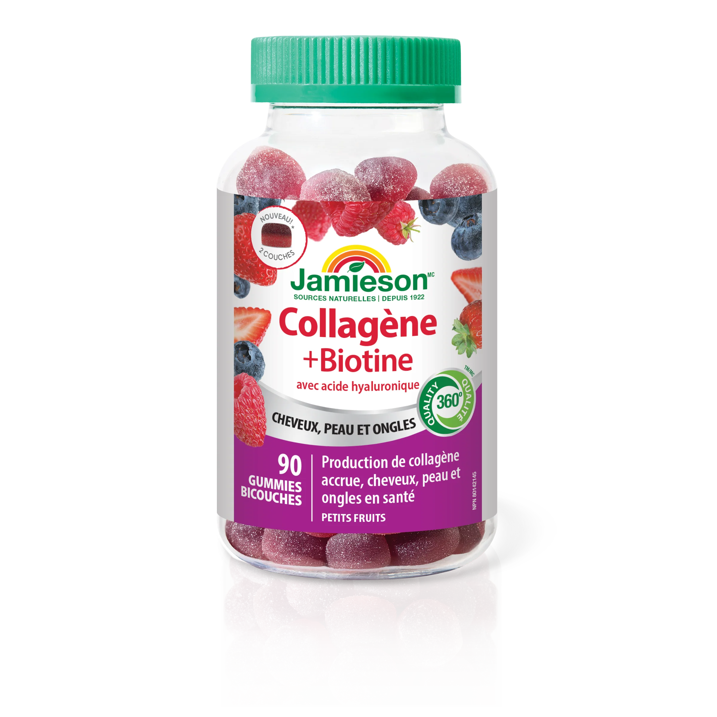 Collagen + Biotin with Hyaluronic Acid Bilayer Gummy - Image 2