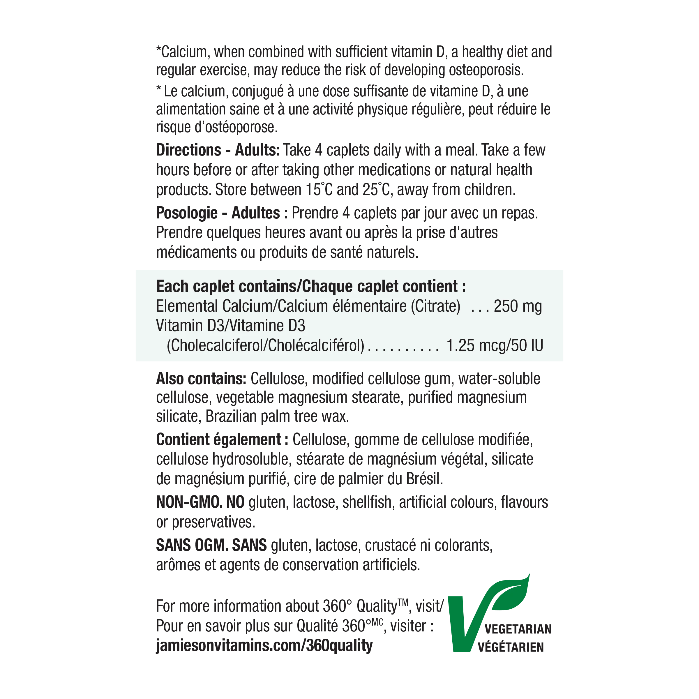 Calcium Citrate + Vitamin D - Image 3