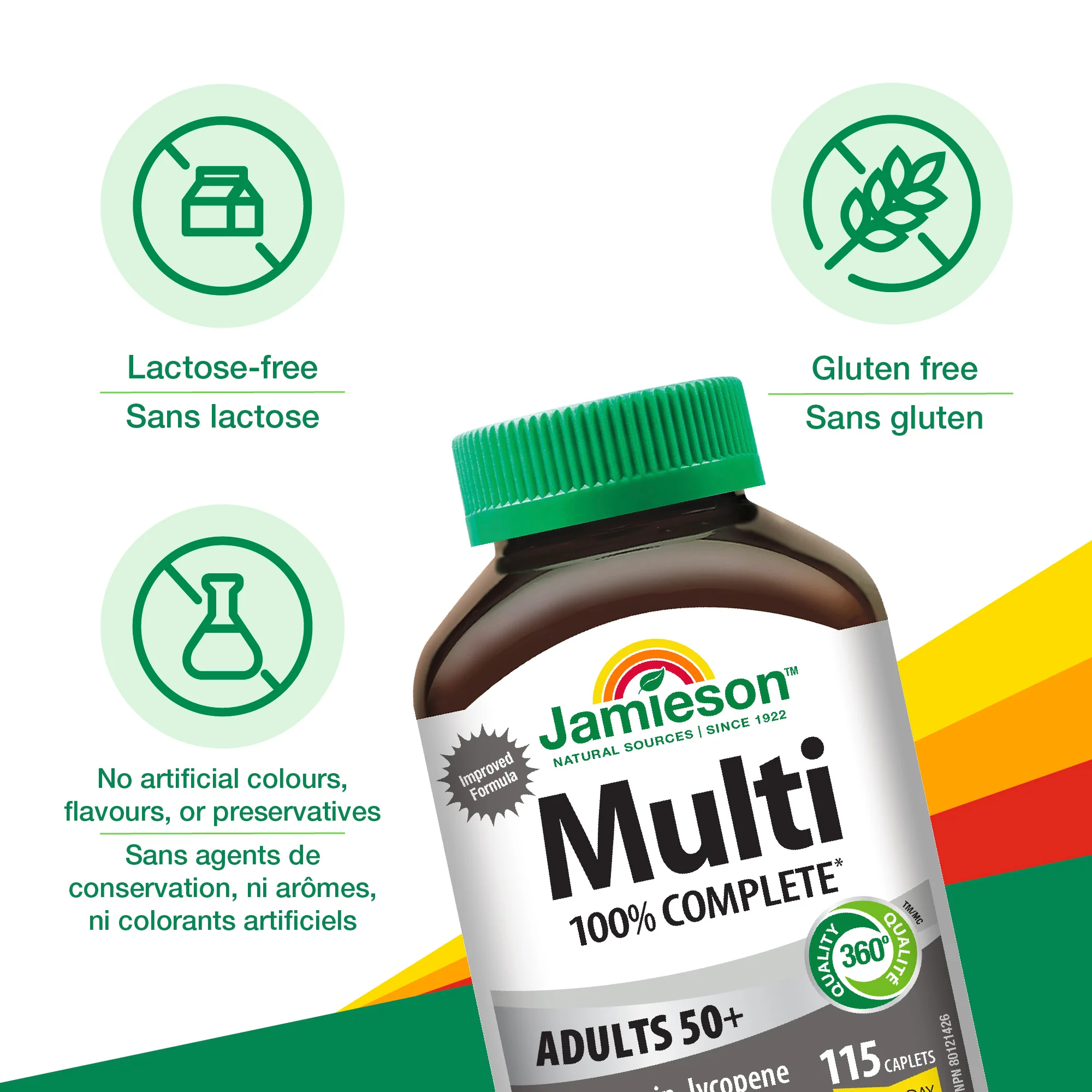 100% Complete Multivitamin For Adults 50+ - Image 4