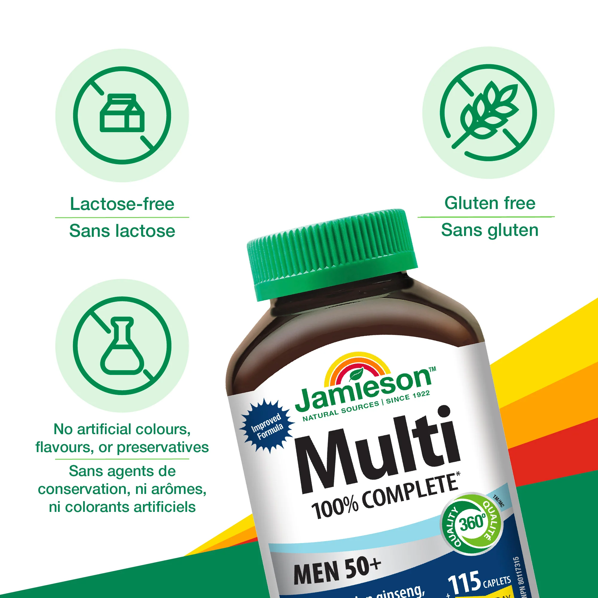 100% Complete Multivitamin for Men 50+ - Image 4