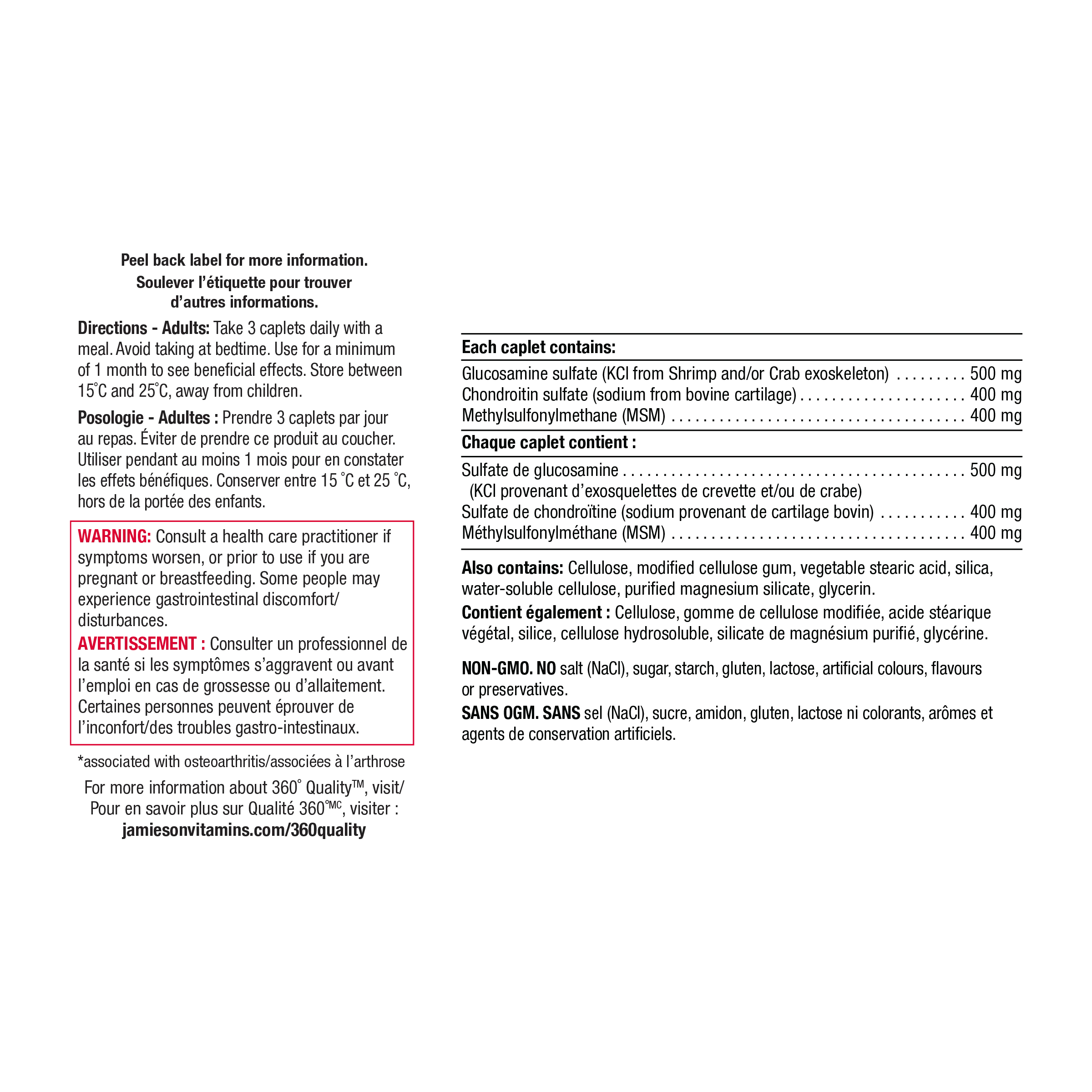 Glucosamine Chondroitin MSM - Image 3