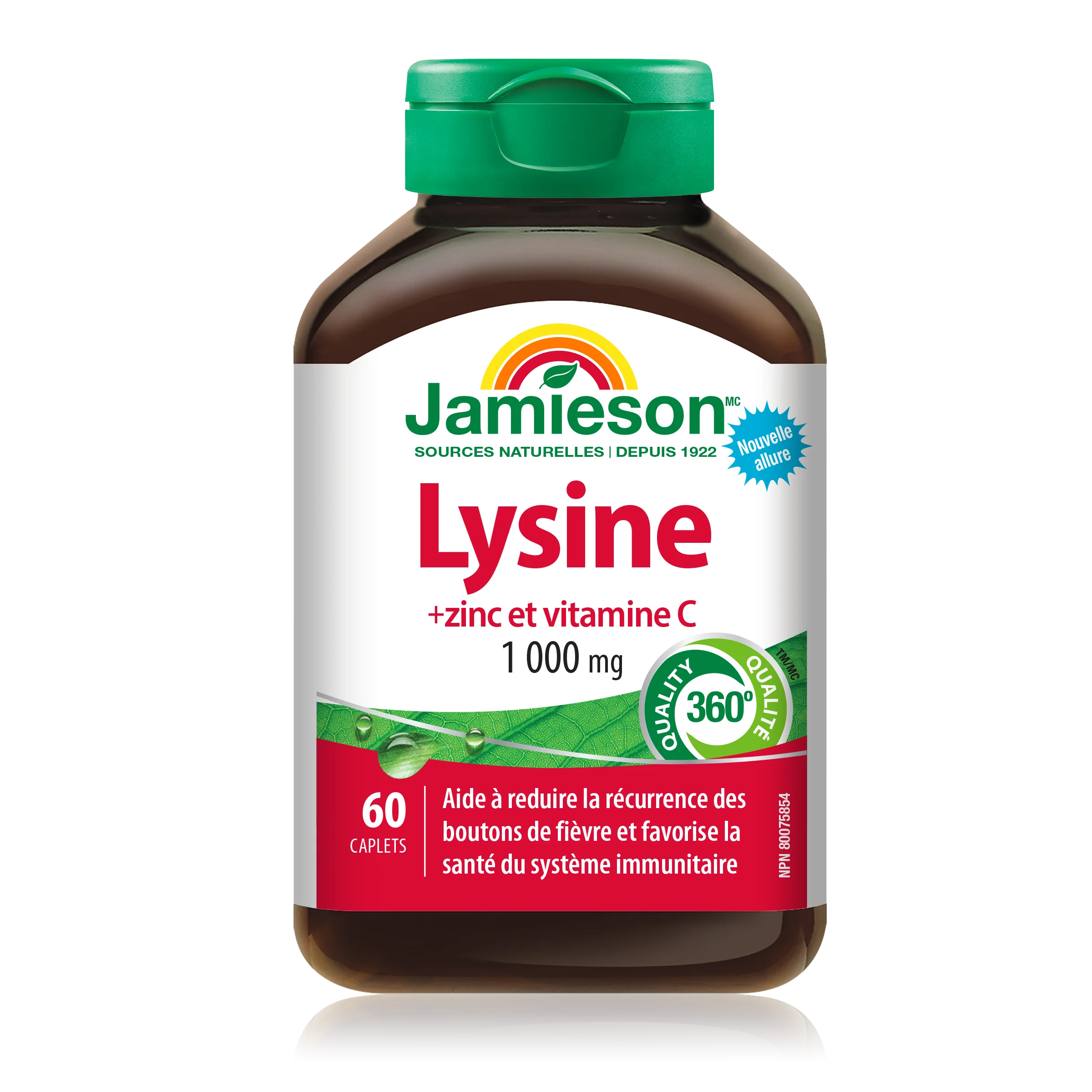Lysine, Zinc & Vitamin C | Caplets - Image 2