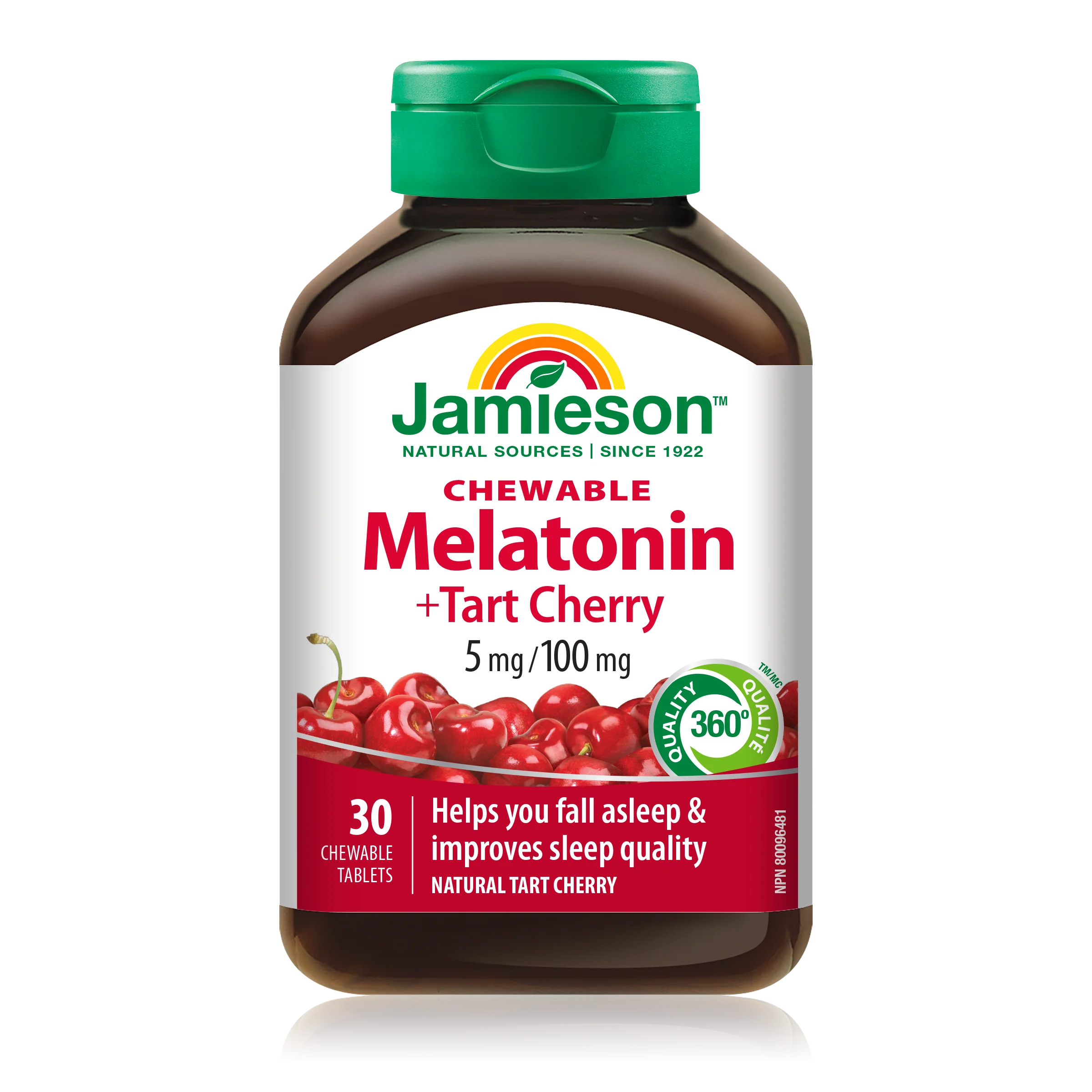Melatonin with Tart Cherry Chewables