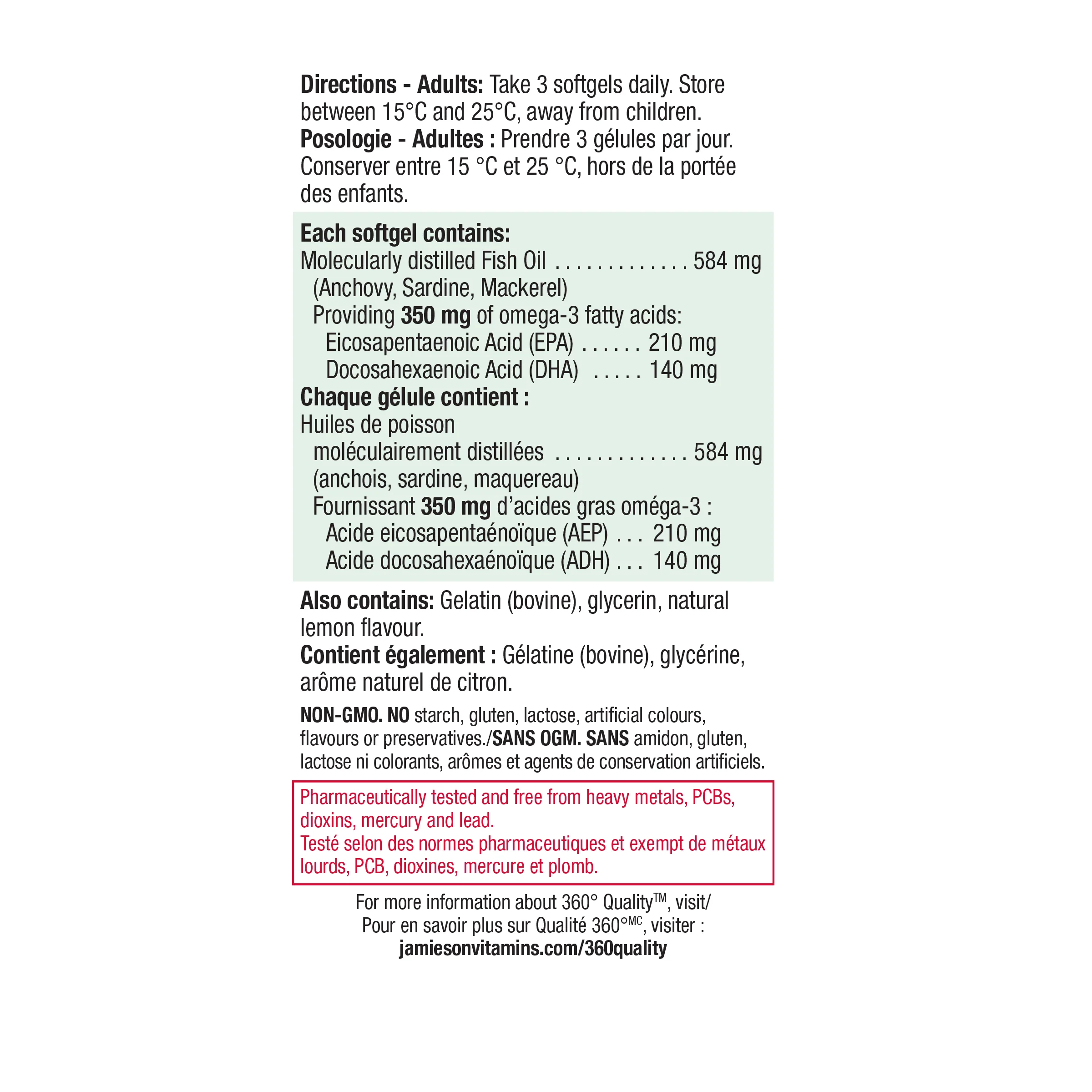 No Fishy Aftertaste | Omega-3 Mini - Image 3