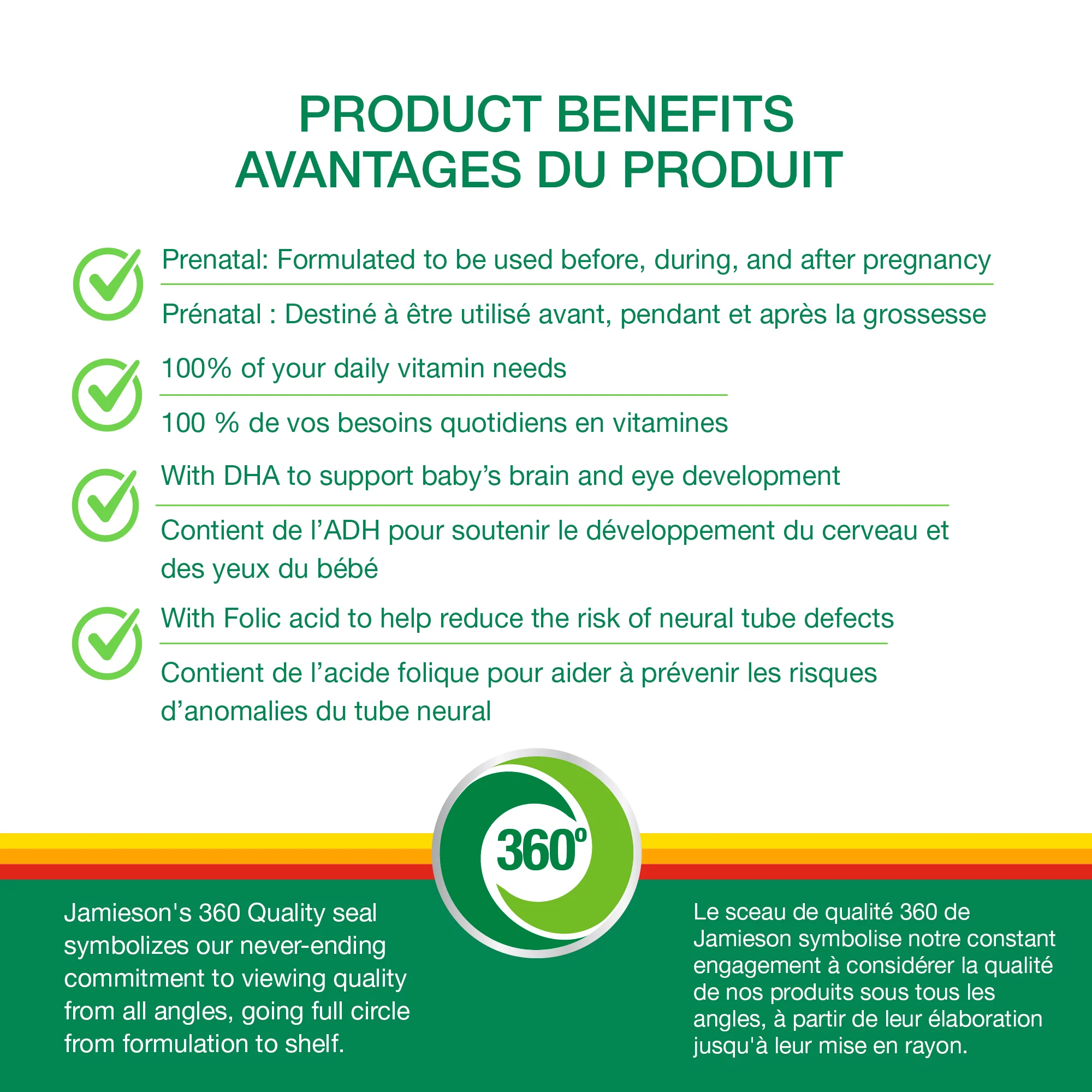 100% Complete Prenatal Multivitamin with DHA - Image 4
