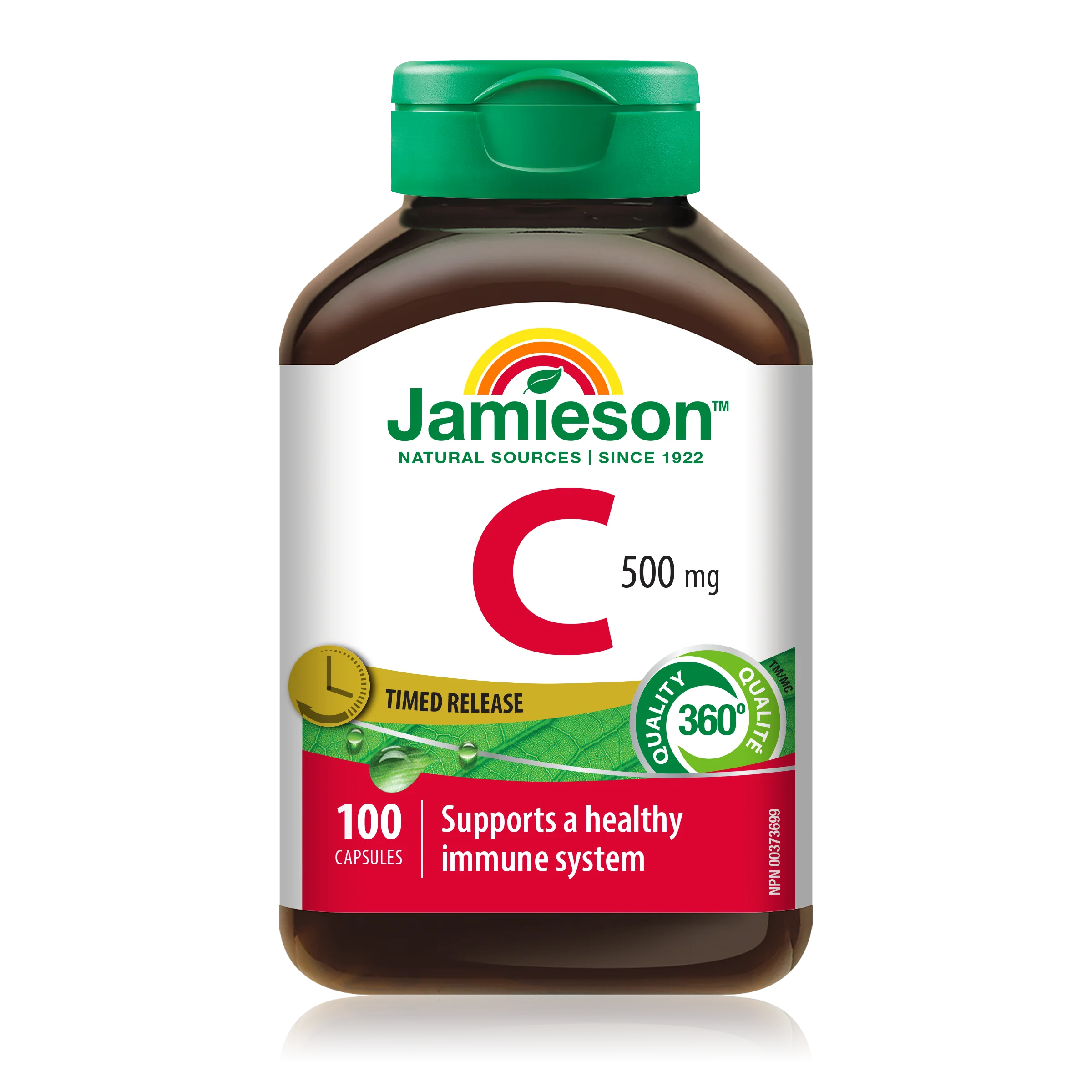 Vitamin C 500 mg | Timed Release | Capsules