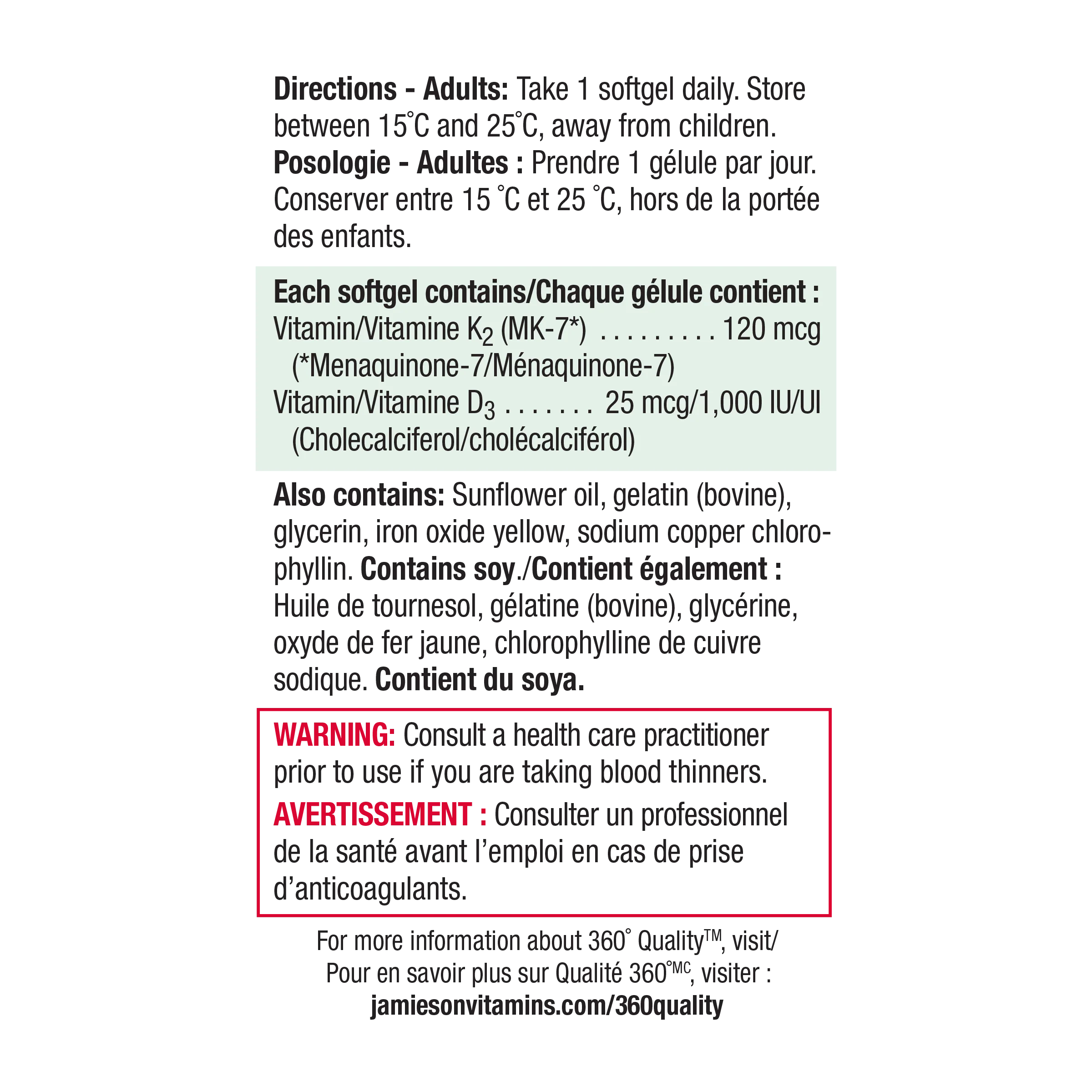 Vitamin K2 + D3 - Image 3